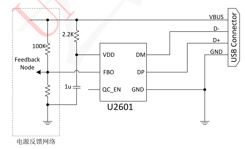 U2601應(yīng)用簡(jiǎn)圖 U2601應(yīng)用簡(jiǎn)圖